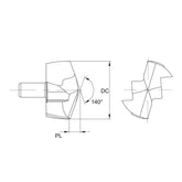 G-GUMD-PKM GUMD Modular Drill Tool Bit D18.00-21.90 - Big-tools Industrial Supply Tools for Metal Cutting